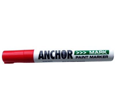 anchor Red paint marker